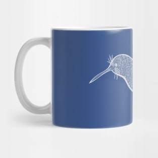 Kiwi Bird - hand drawn bird lovers animal art Mug